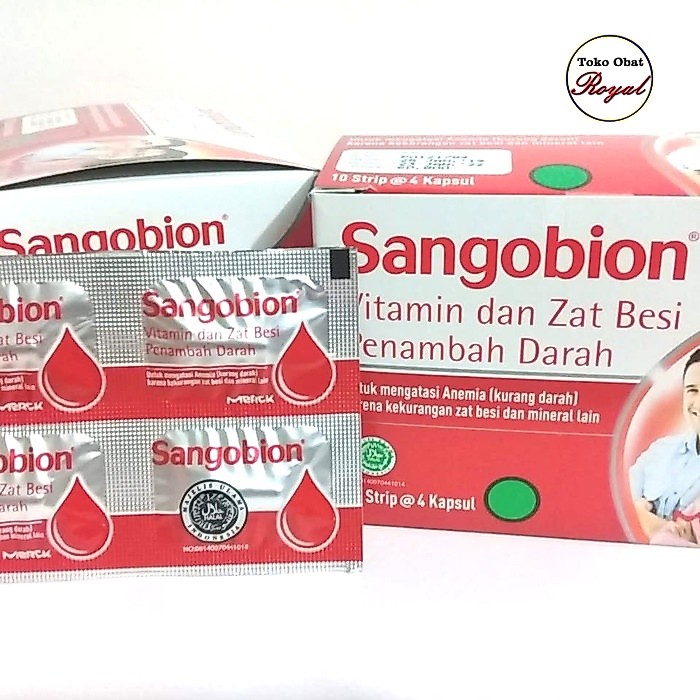 Sangobion Tablet Suplemen Penambah Darah
