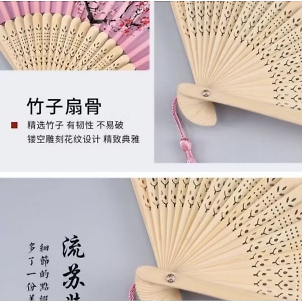 kipas lipat tangan jepang souvenir kipas jepang merchandise kipas keprek jepang