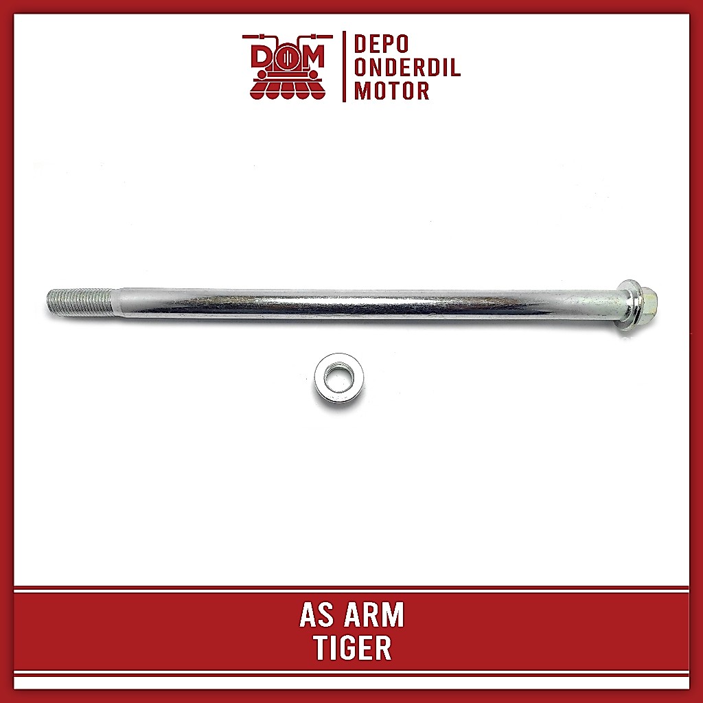As Arm Tiger (PSP) Baut As Tengah Swing Arem Fork Forek Garpu Honda Tiger 2000 Tilam Tirev