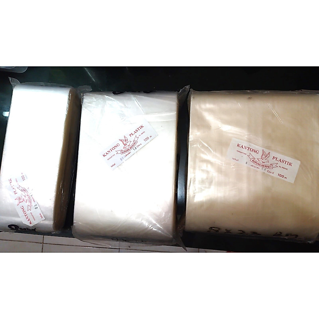 Plastik PP Bening Tebal 08 Mic