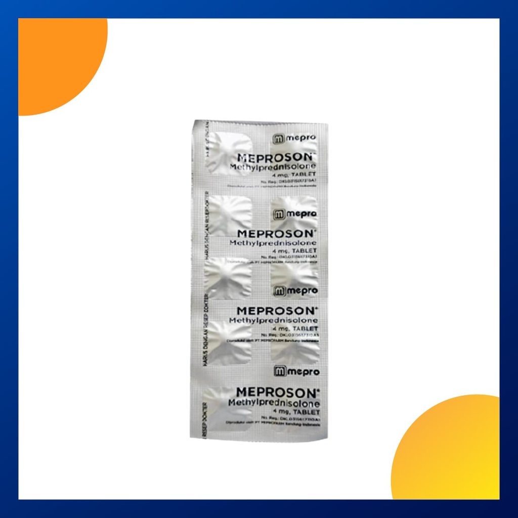 MEPROSON 4 MG 1 STRIP @ 10 TABLET