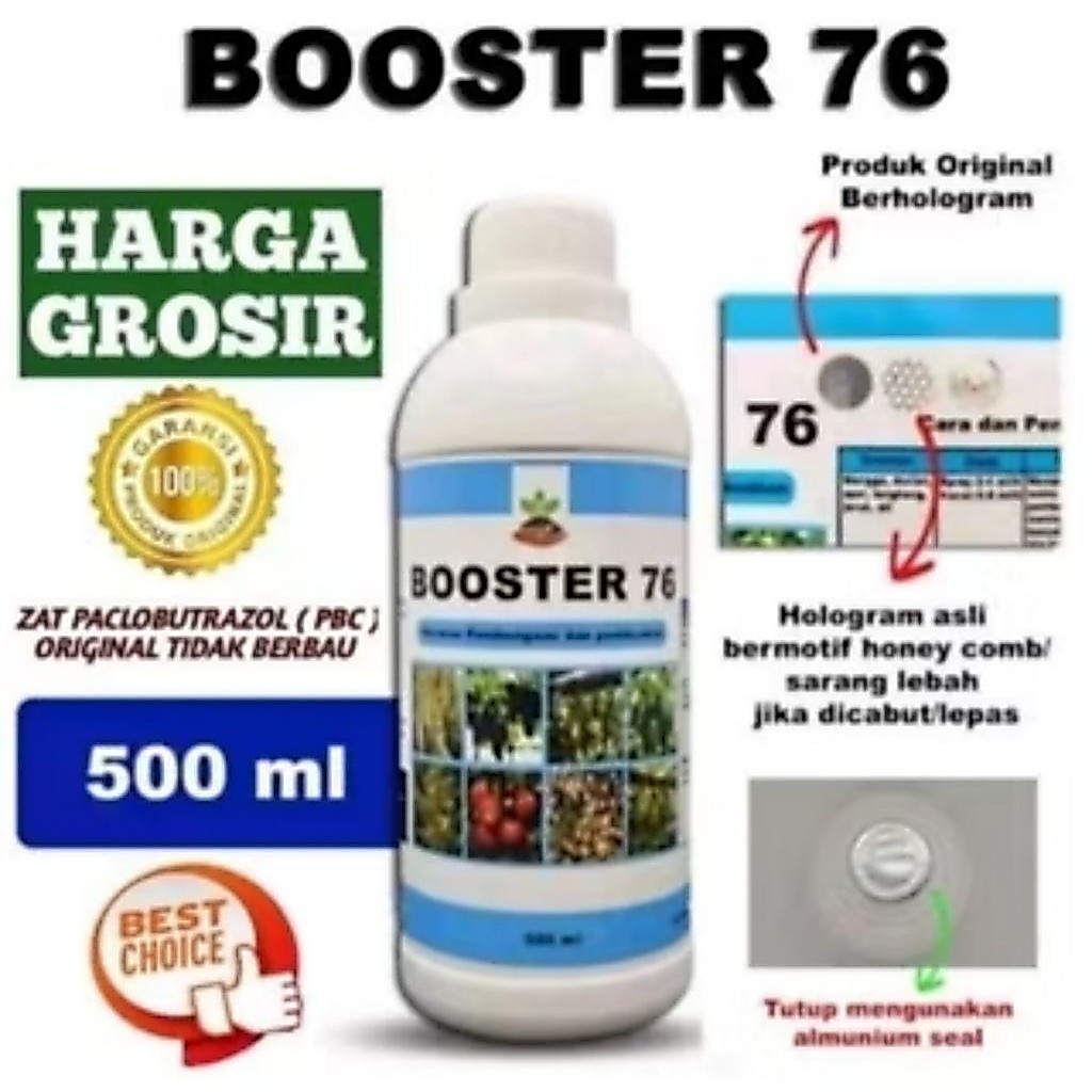 pupuk cair booster 76...500gram