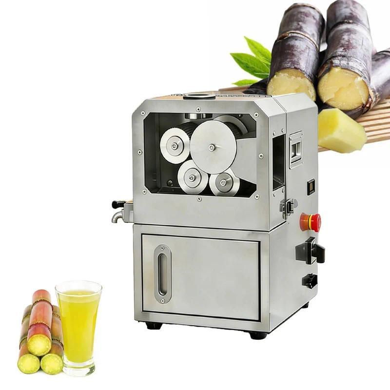 Table Small Sugarcane Juicer Machine Electric Sugar Cane Pressing Machine Suger Cane Juicer