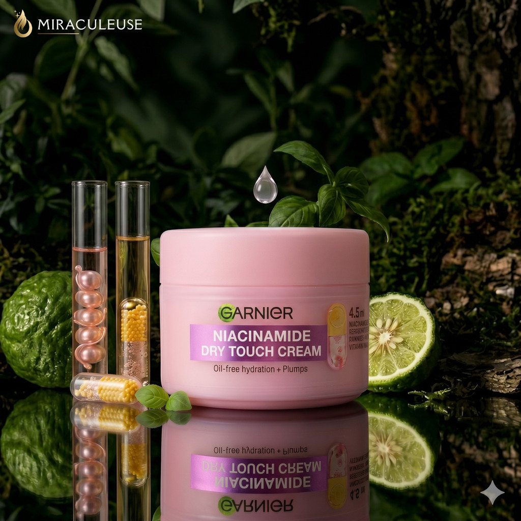 Garnier Niacinamide Dry Touch Gel Cream Moisturizer ORIGINAL Garnier Cream