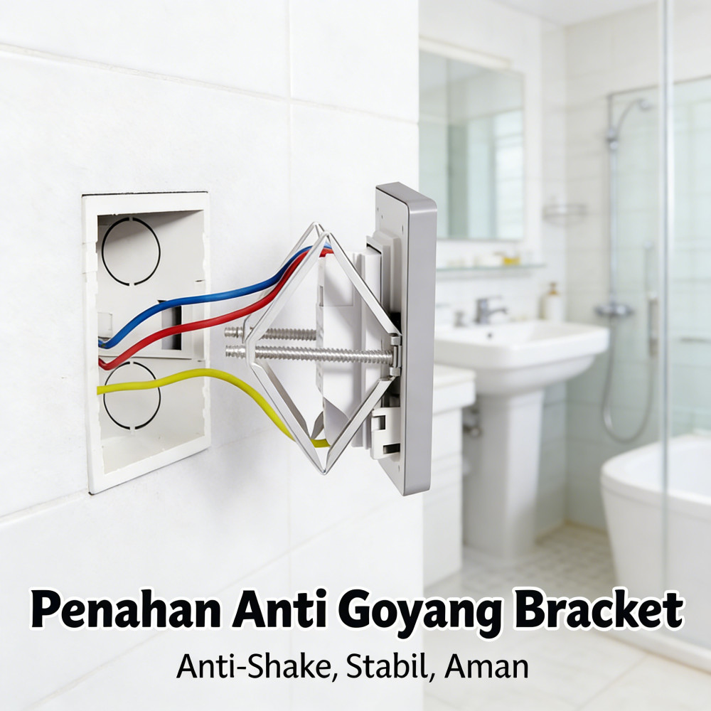 Saklar Kaset Perbaikan Rahasia Tongkat Aksesori Dudukan Wall Installation Tool Tukang Listrik Penduk
