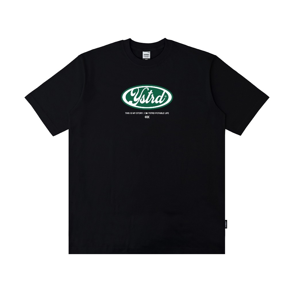 Yesterday – Baju Kaos Distro Pria Original T-Shirt Pria Cowok Keren Hitam Pota