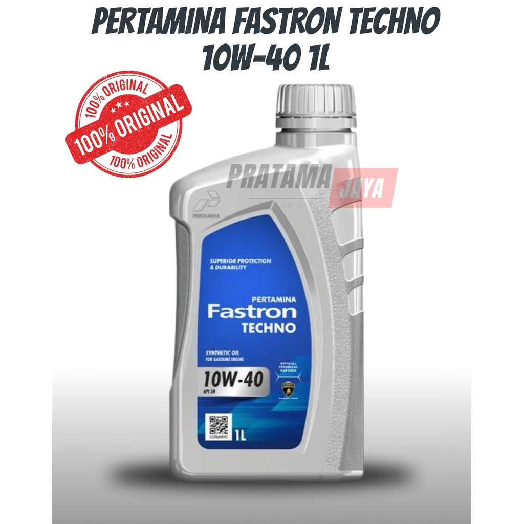 OLI PERTAMINA FASTRON TECHNO 10W40 1L ORIGINAL