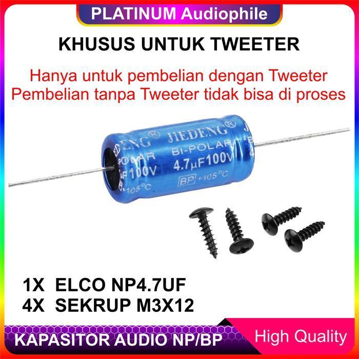 Tweeter 3 Inch Polymide Dome 3" Hifi Tweter Speaker LM-7401 - ELCO + SEKRUP
