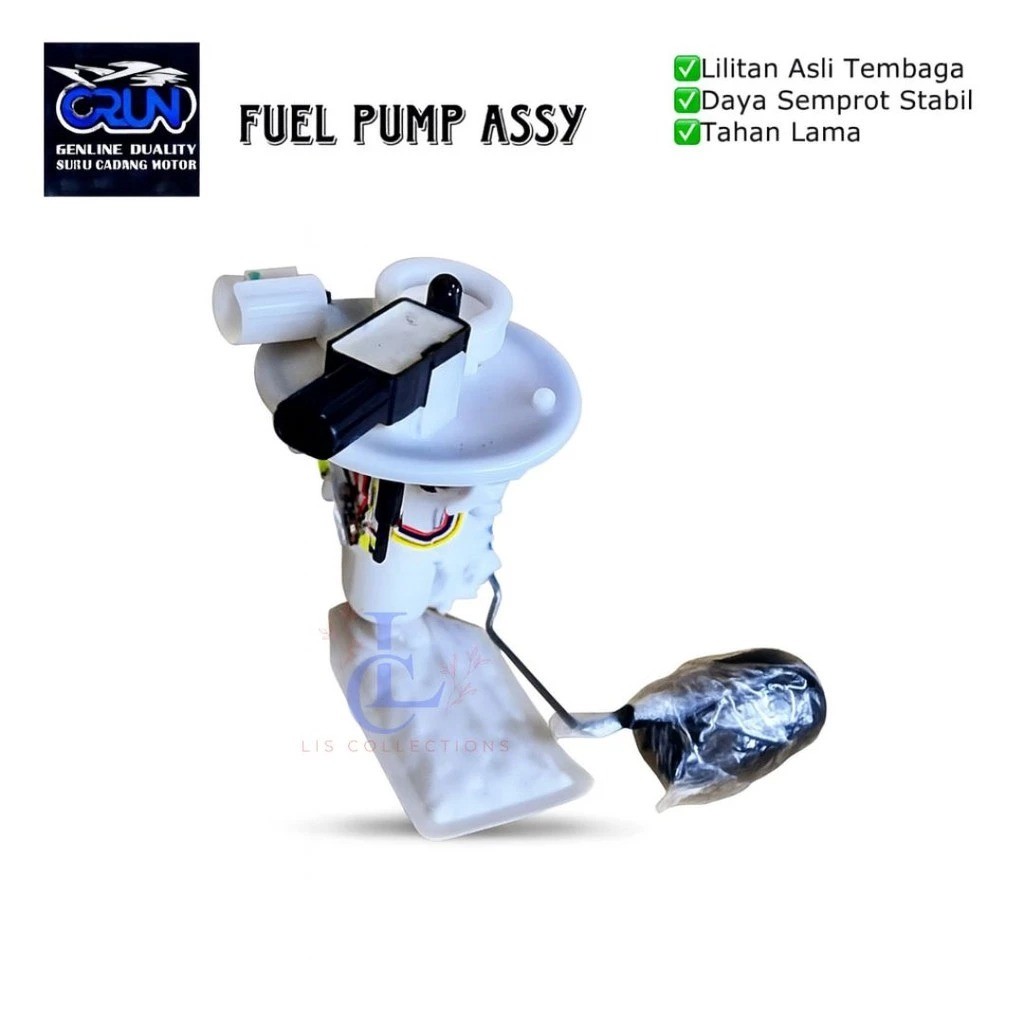 B5D-E3907-00 CRUN Pompa Bensin Rotak Dinamo Fuel Pump Assy Yamaha FREEGO FREE GO CRUN