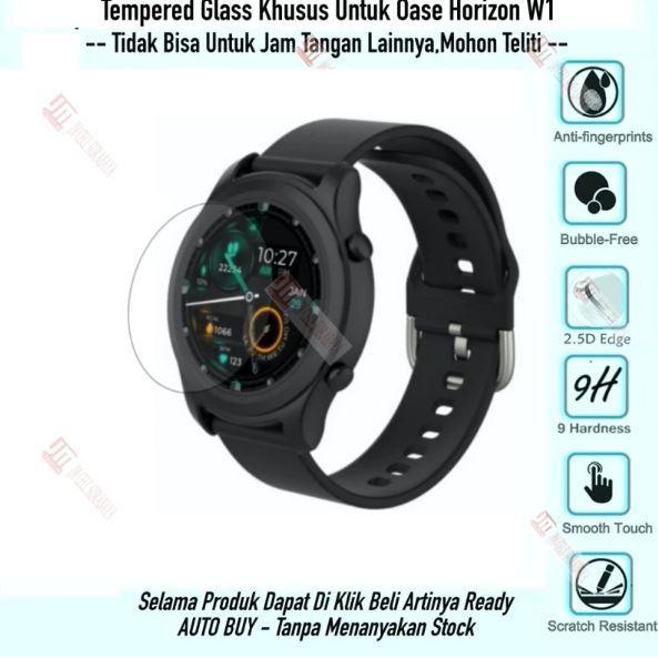 tempered glass untuk OASE Horizon W1 anti gores jam tangan tempered glass pelindung layar screen pro