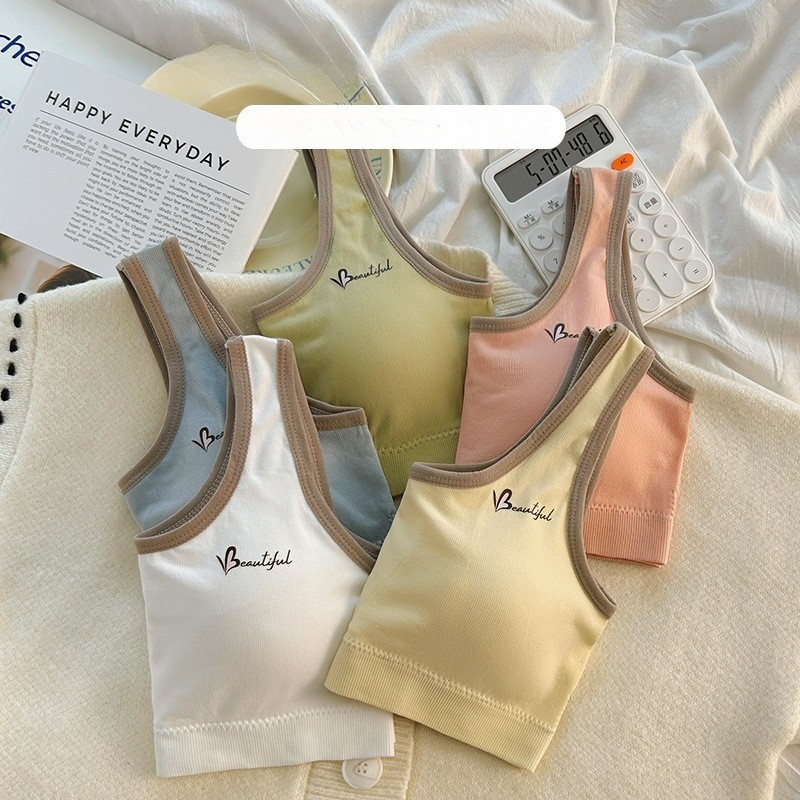 MS 171 MINISET STEP 2 POLOS PREMIUM SD SMP MINI SET BH BRA ANAK REMAJA PEREMPUAN TALI TEBAL DENGAN B