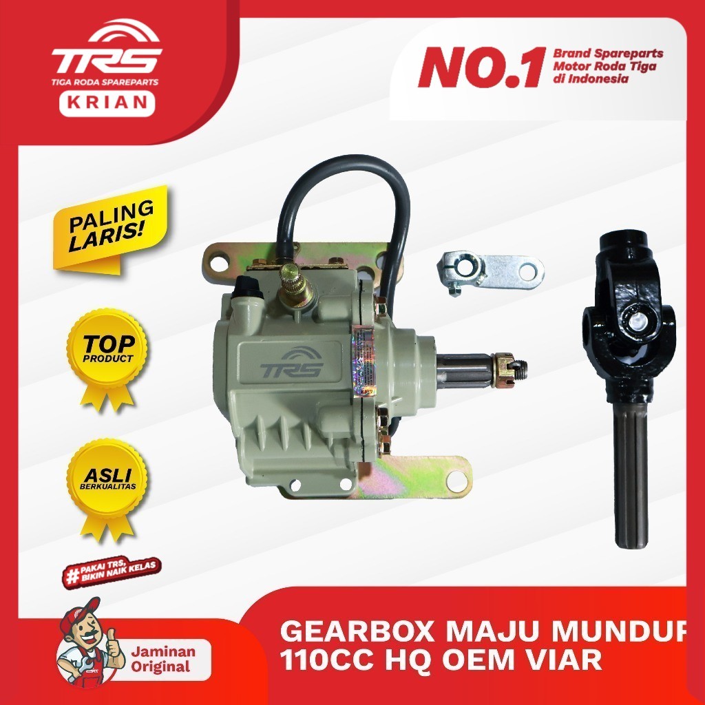 TRS Gearbox Maju Mundur Oem Viar 100cc Gearbox Motor Roda Tiga Viar Karya Bit Tossa Pico Nozomi Srik