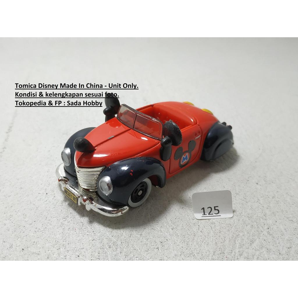 Tomica Disney Resort Vehicle Collection Mickey's Roadster Loose