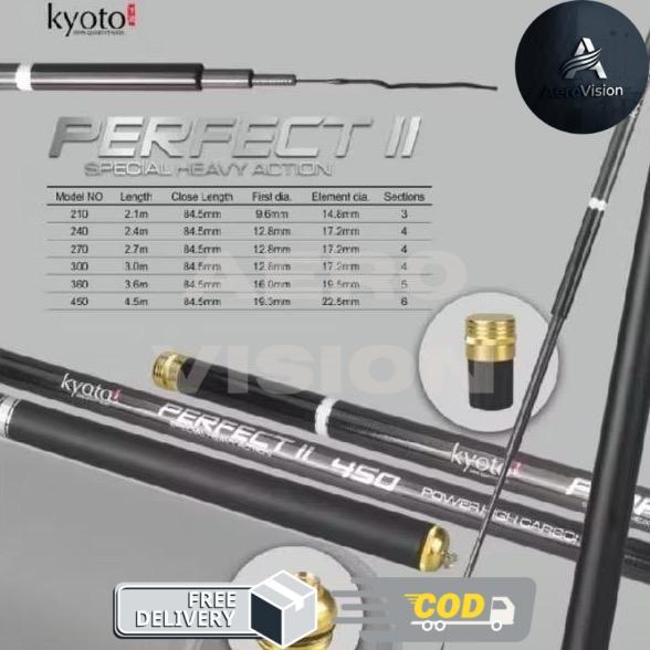 Joran Tegek Kyoto Perfect II 360 450 Kamu Ringan Like Oyama Tenka - 360