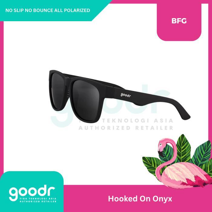 NEW Goodr Kacamata Olahraga BFG - Hooked On Onyx - GoodrPREMIUM
