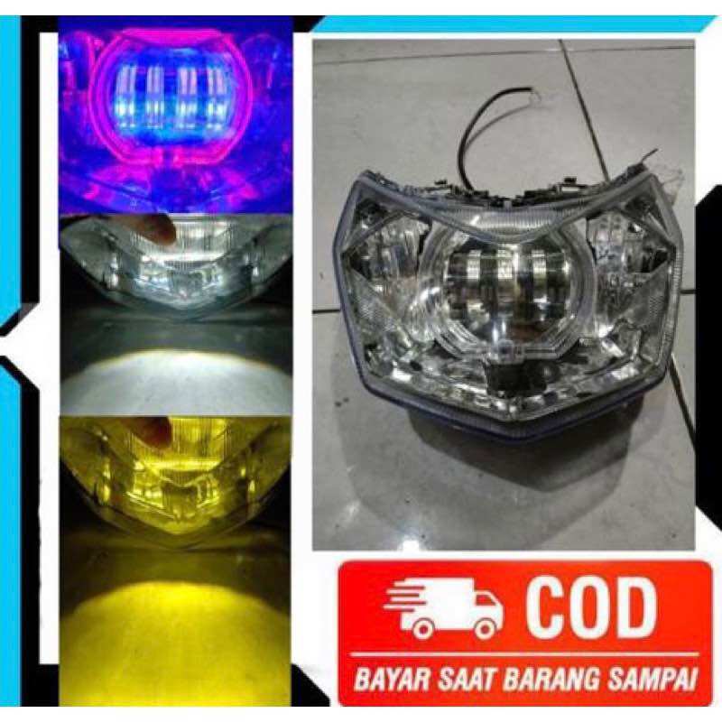 Reflektor Lampu Depan Supra X 125 2014-2022 Biled Daymaker Kualitas Terbaik