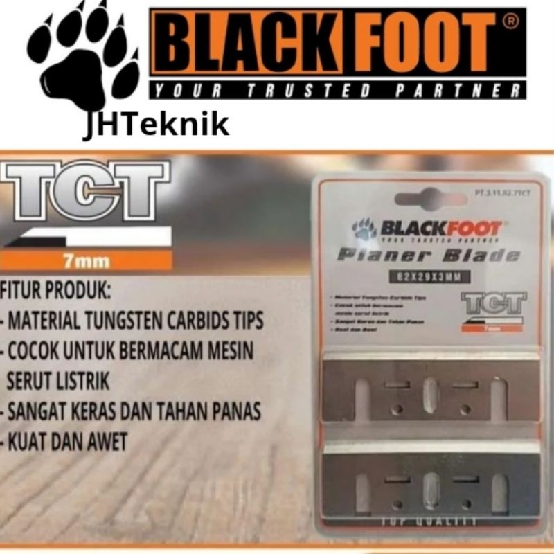 LEMUSHOP JHTeknik TCT Blackfoot  100% ORIGINAL/Mata Pisau Mesin Ketam,Mesin Serut,Mesin Planer,Mesin