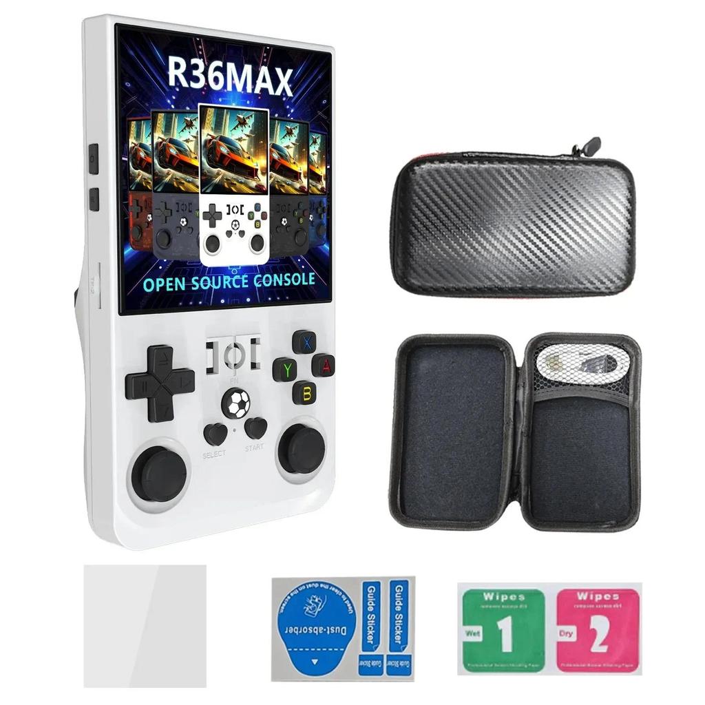 FLLAPT R36 Max 64gb 128gb 720*720 Resolution Hand Held Arcade Gaming Console TV Classic Portable Han