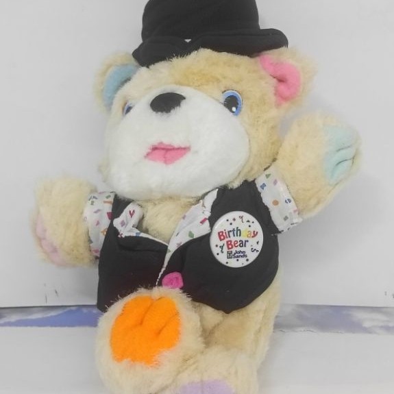 Boneka Teddy Vintage Birthday Bear