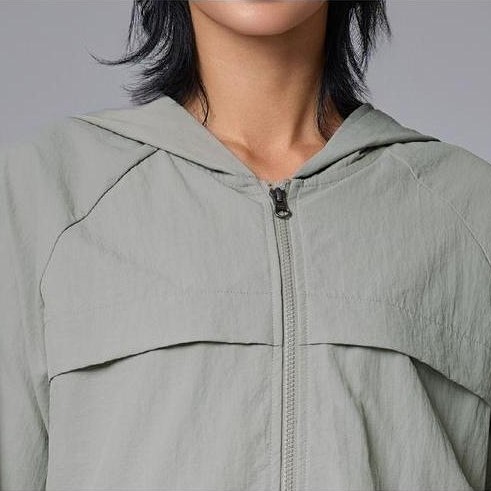 [Minne] STL Flap Hoodie Match Up Woven / Jaket STL Hoodie Wanita