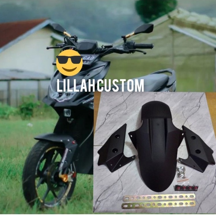 SPAKBOR DEPAN VARIASI BEAT STREET MODEL NINJA FI PNP X RIDE