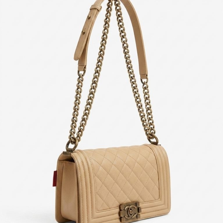 Tas Chanel bekas/second/pl/preloved handbag Chanel boy