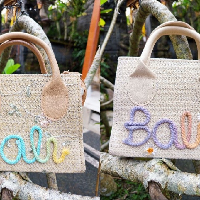 Tas slempang Bali Flower