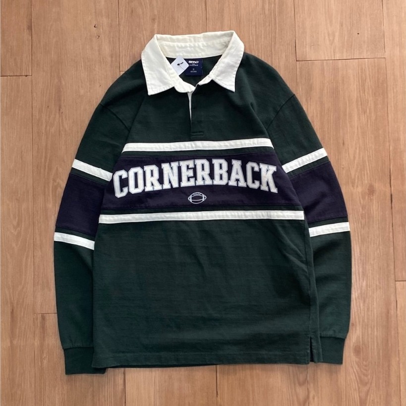 KAOS POLO RUGBY/VINTAGE STYLE RUGBY SHIRT POLO/LONG SLEEVE RUGBY POLO