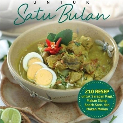 Buku Resep Masakan 30 Menu untuk 1 Bulan By Sisca Soewitomo