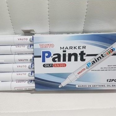 Spidol Ban Motor Mobil Paint Marker Vauto Warna Beragam