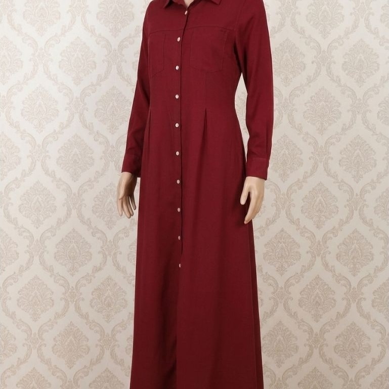 Gamis Karita (Maroon)