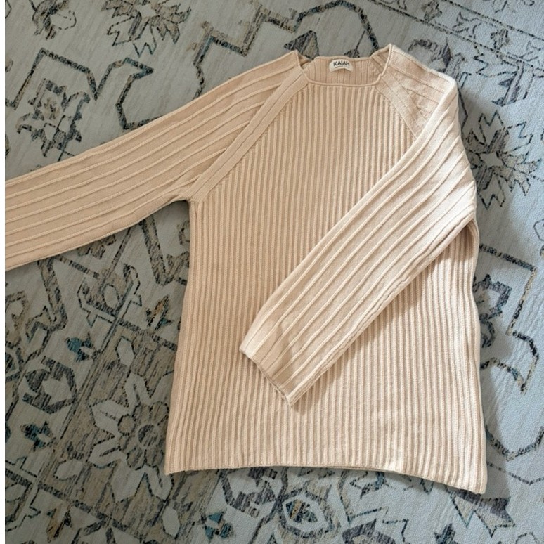 KAIAHATI Marino Semiwool sweater Sand