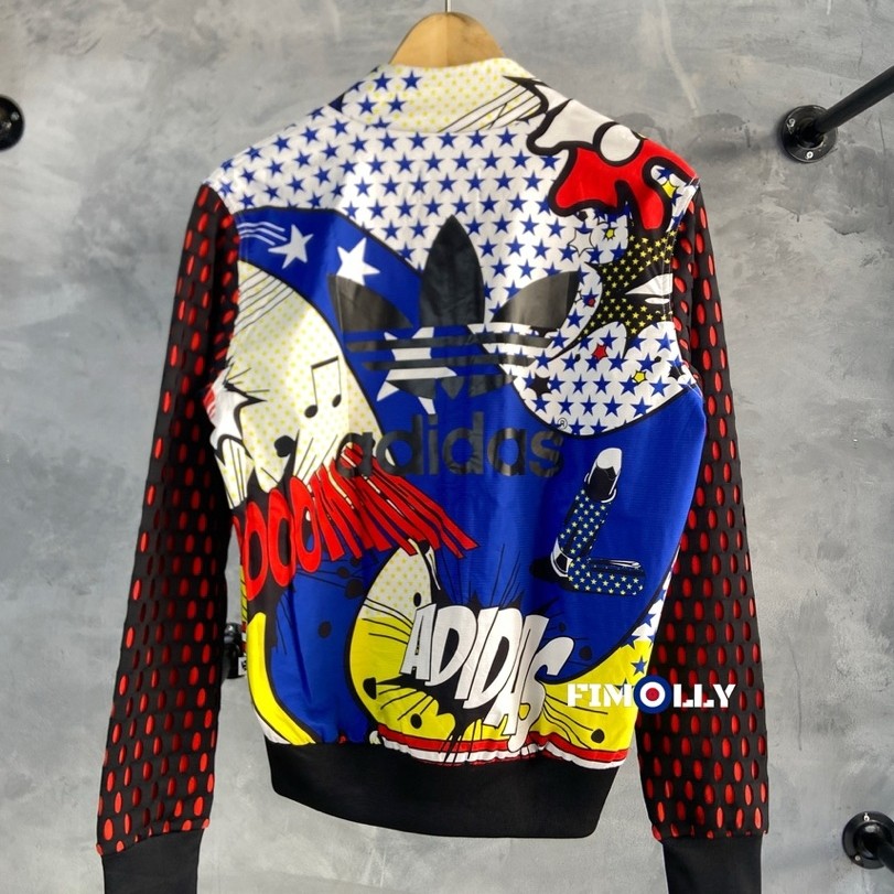 tracktop Adidas x Rita Ora allover printed