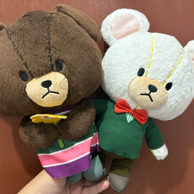Boneka The Bears School Jackie dan David