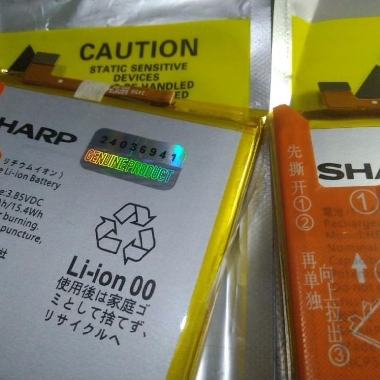 Sharp He391 Original 100% Genuine Batu Batre Battery Baterai Sharp Aquos Sense 4+ Plus Sense 3+ Plus