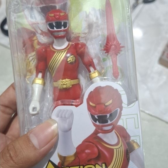 Action Hero 05 – Gao red Power Rangers Wild Force