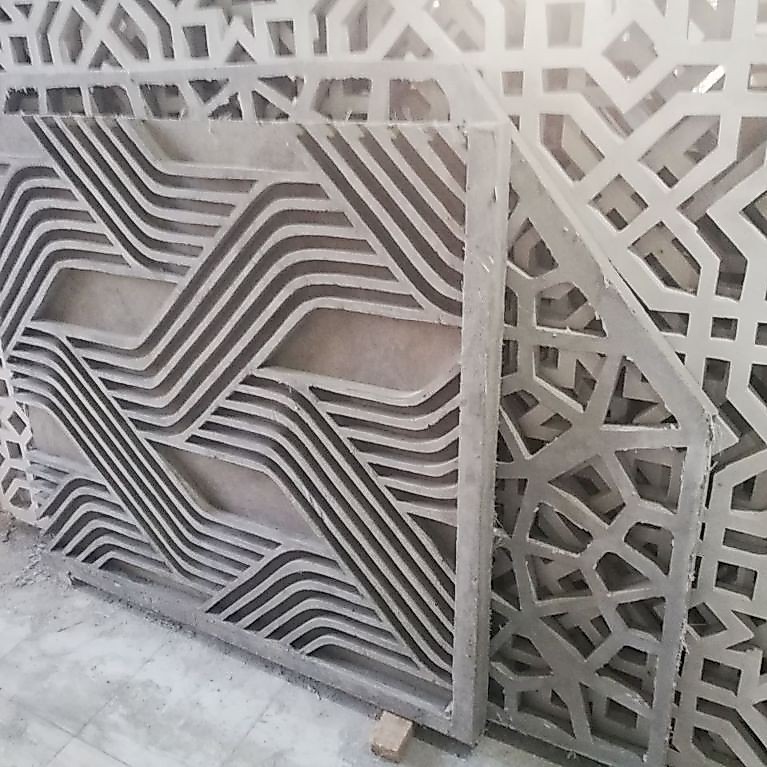 ORNAMEN GRC KRAWANGAN PREMIUM UNTUK PAGAR RUMAH ELITE DI PALMERAH SLIPI JAKARTA BARAT