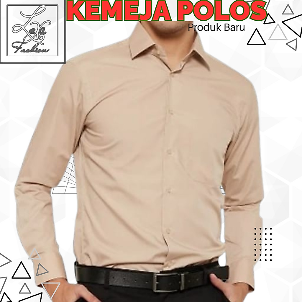 Baju Hem Kemeja Pria Lengan Panjang Toyobo Premium