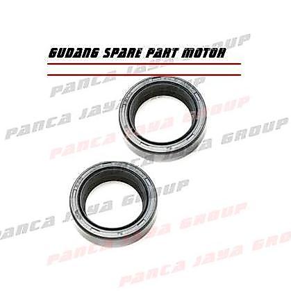 SEAL SIL SHOCK SOK DEPAN TUTUP DEBU ABU ATAS VIAR CROSS X 250 SE 250SE VIAR KARYA RODA TIGA 250 CC
