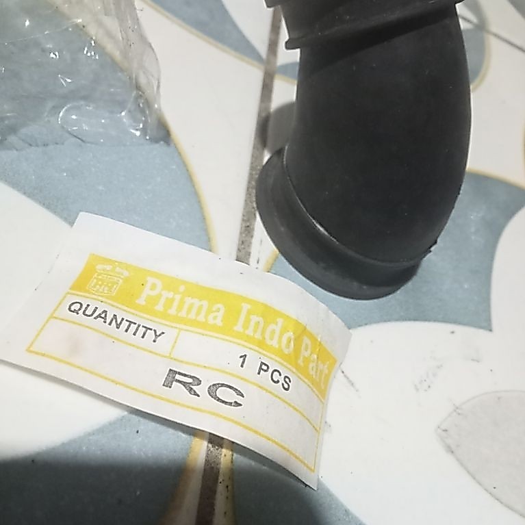 Karet filter udara Suzuki Rc80,rc100,Dk,bravo black bravo.