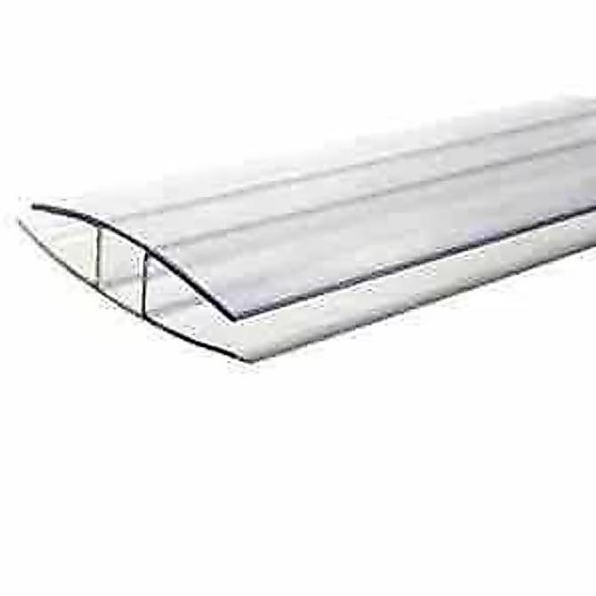 profil list H clear sambungan twinlite, polycarbonate, solarflat