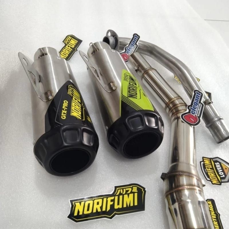 gtx honda Knalpot Norifumi GTX RBT trail kharisma Supra Vega Revo jupiter smash Shogun Kirana Blade 