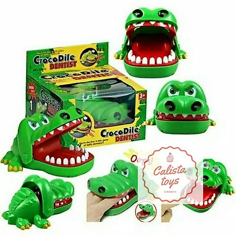 MAINAN GIGITAN BUAYA MAINAN PRANK GIGITAN BUAYA