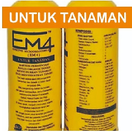 EM4 100 ml repack UNTUK TANAMAN PERTANIAN bakteri u produksi kompos