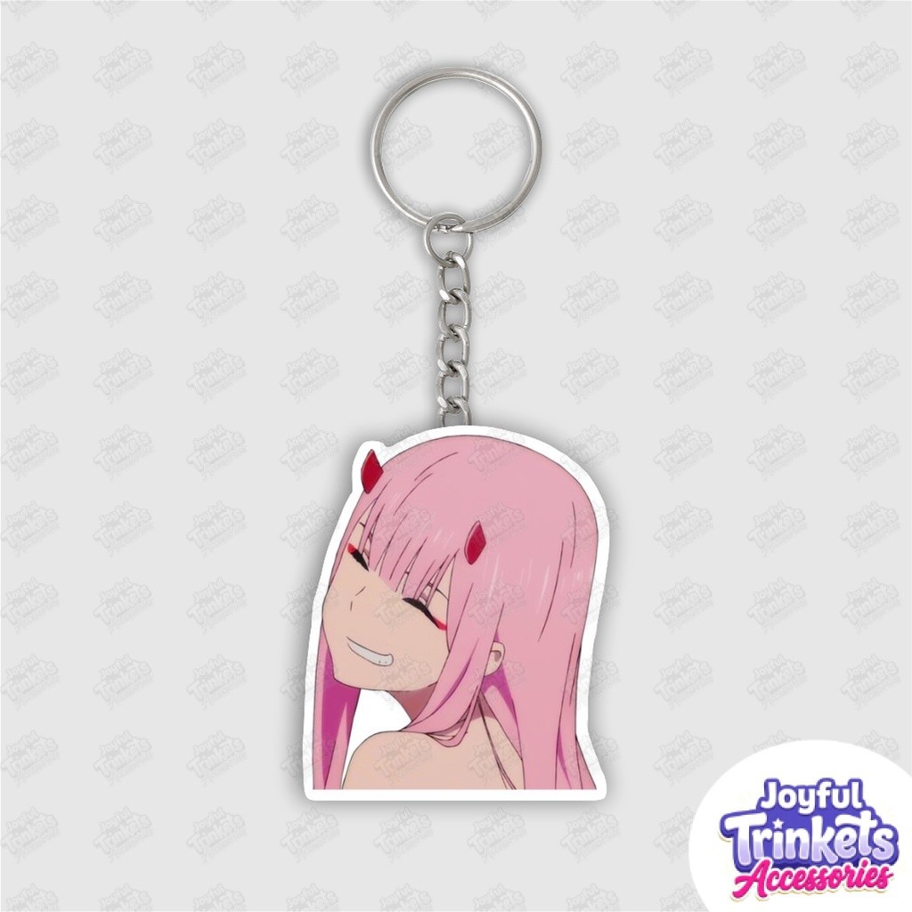 Gantungan Kunci "Zero Two" - Joyful Trinkets Accessories