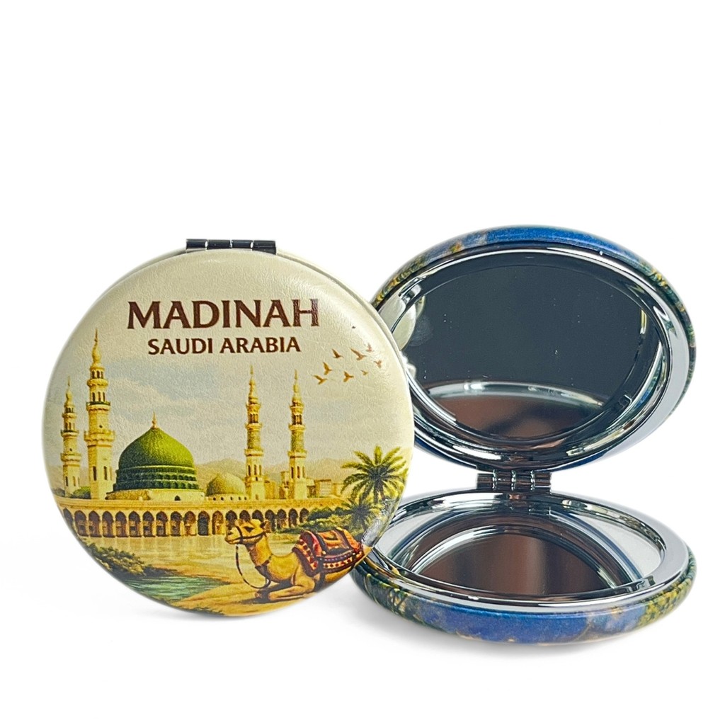 Cermin Madinah Souvenir Oleh oleh negara Saudi Arabia