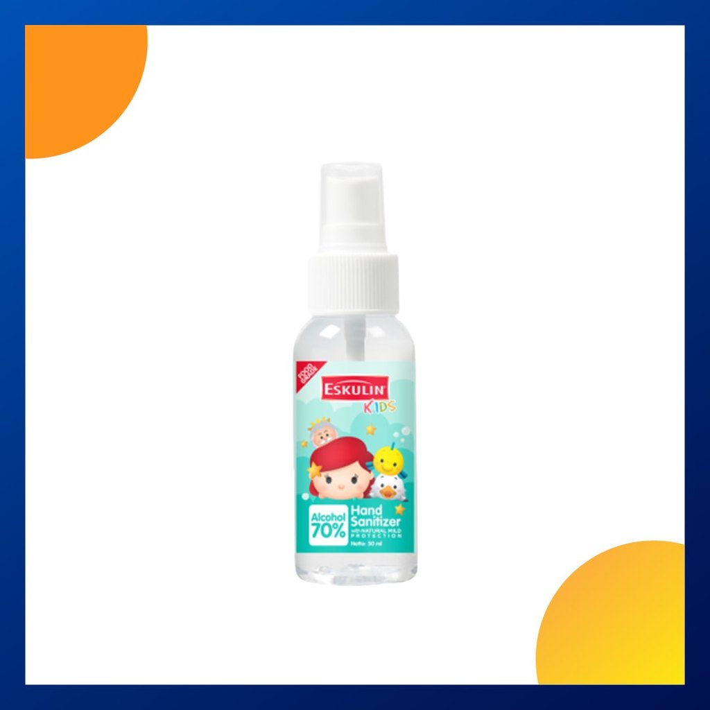 Eskulin Kids Hand Sanitizer Disney Tsum Tsum Hijau 50 Ml