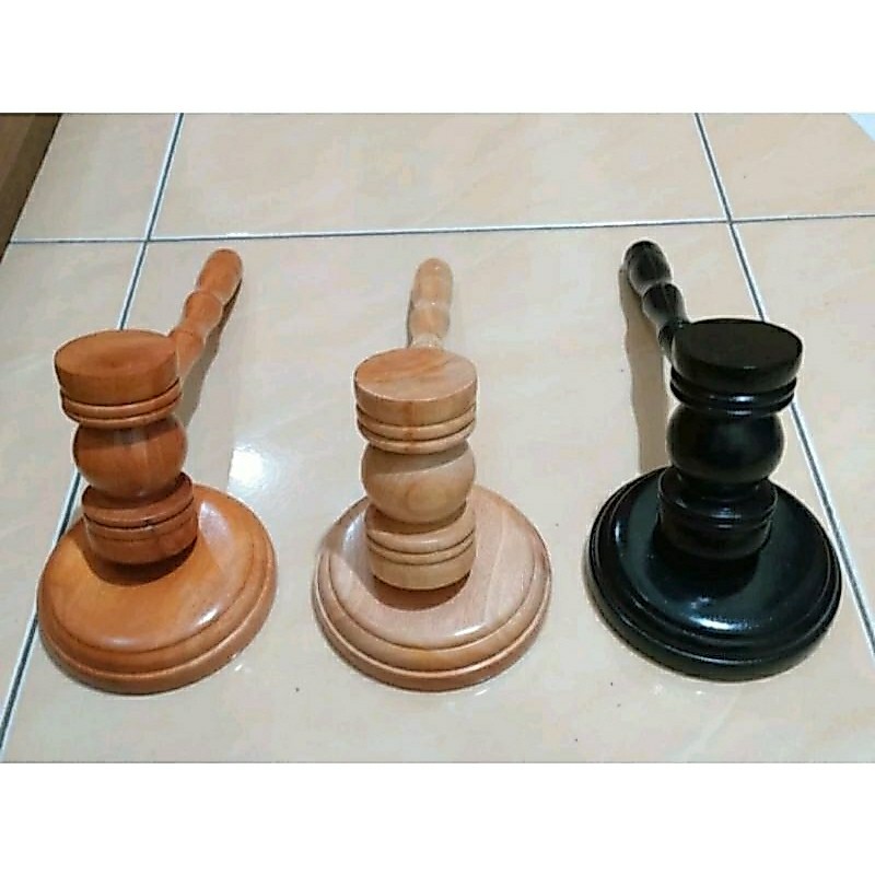 PALU SIDANG HAKIM / PALU SIDANG KAYU + TATAKAN