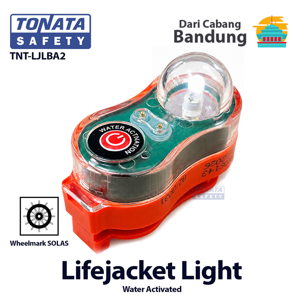 Life Jacket Light Lithium Battery / Lampu Jaket Pelampung Keselamatan Laut / Sea Rescue Indication S