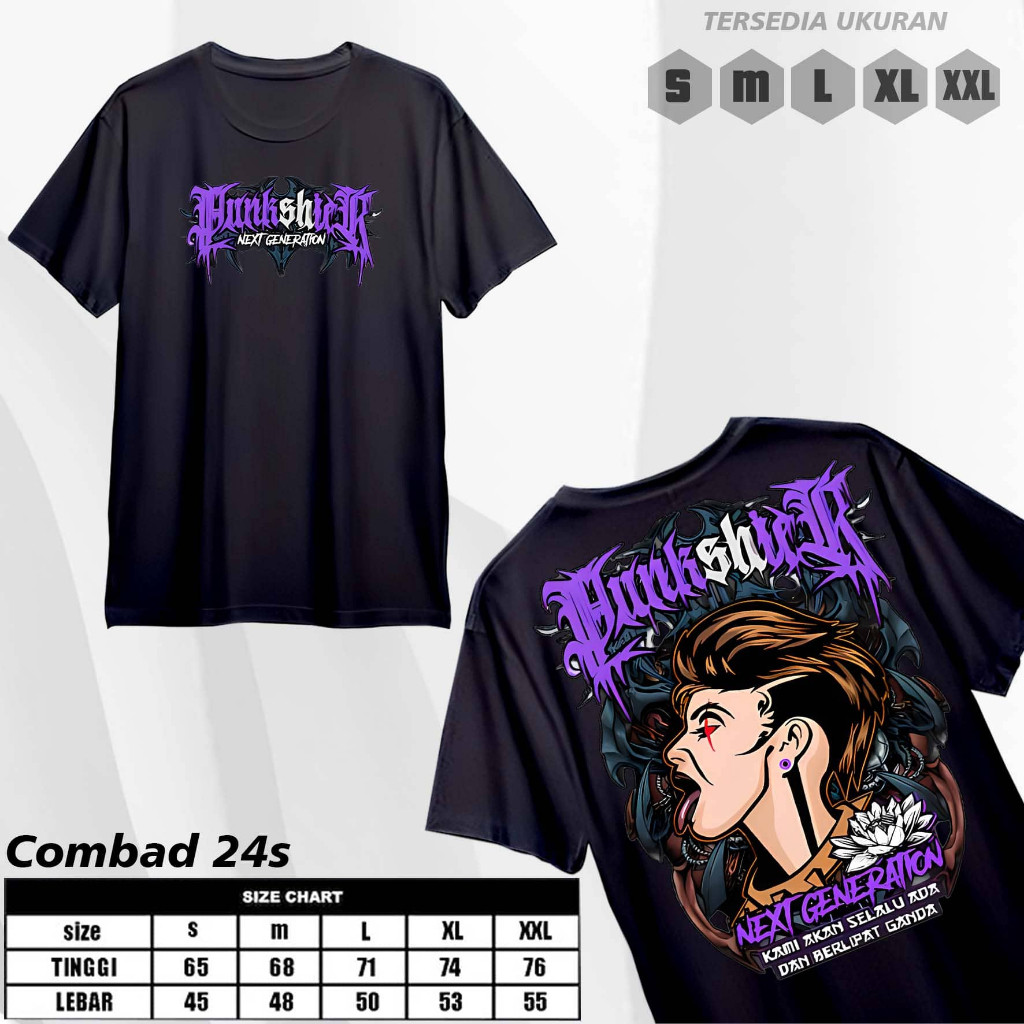 Kaos Distro "PUNKSHTER NEXT GENERATION" - Kaos distro psht - Kaos keren - Baju distro terbaru
